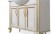 Комплект мебели ValenHouse Эллина 105 без пенала ясень, белый, патина золото