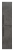 Пенал Brevita Rock 35 подвесной, бетон тёмно-серый, правый