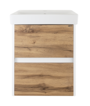 Тумба для комплекта Misty Адриана 45 подвесная с 2 ящиками — 