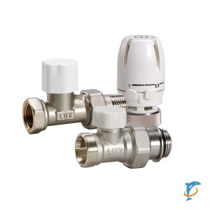 Термостатический комплект прямой LUXOR KT201 1/2"  (12872100)