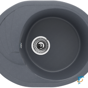 Односекционная реверсивная мойка ULGRAN U-403 антрацит  (U-403-343)