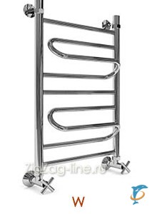 Полотенцесушитель водяной W [1"] 400/800  (W [1