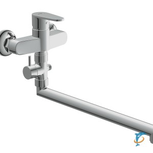 Смеситель Cersanit Cari 63028 для ванны с изливом 30см  (63028)