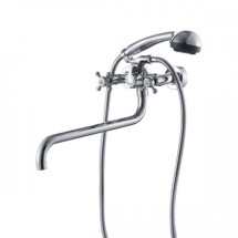 Смеситель для ванны с картриджным переключателем Хром Kaiser Grace 11070К — 