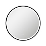 Зеркало AZARIO D600 сенсорный выключатель с функцией диммера, алюминиевая чёрная рама (AZ-Z-011CS) — 