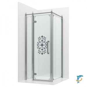 Душевое ограждение Ambassador Royal 18015107-L (1000x1000x2000)  (18015107-L)