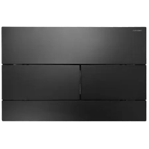 Кнопка смыва AZARIO NEW двойная, пластик, черный матовый (AZ-013.04) &mdash; 