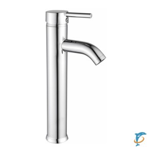 Смеситель для раковины HAIBA HB11811 высокий, латунь, хром  (HB11811)