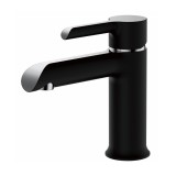 Смеситель для раковины HAIBA HB10805-7 латунь, черный/хром — 