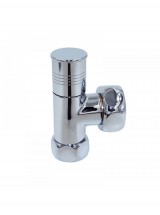 Вентиль запорный угловой TIM 1&quot;г х 1/2&quot;г  круглый (пара) — 