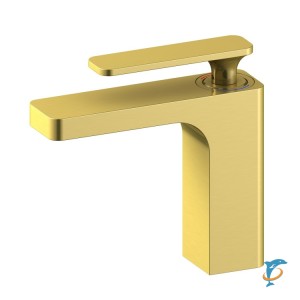 Смеситель для раковины Timo Torne 4361/17F золото матовое  (4361/17F)