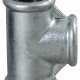 Тройник переходной оцинкованный ДУ- 25-15-25  (223-25-15-25)