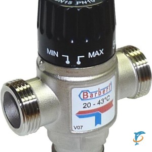 Термостатический смесительный клапан BARBERI 1'' КV 1,6  (V07M25NAB)