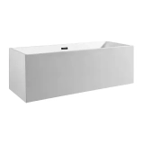 Ванна акриловая Azario MODERN 1500x750x580 отдельностоящая, в комплекте с сифоном и металлической рамой (AZ-6601-15075) &mdash; отдельно стоящая, акрил, прямоугольная  форма, объем 120 л, габариты: 120х70х38 см
