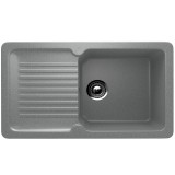 Односекционная реверсивная мойка ULGRAN U-506 темно-серый — 