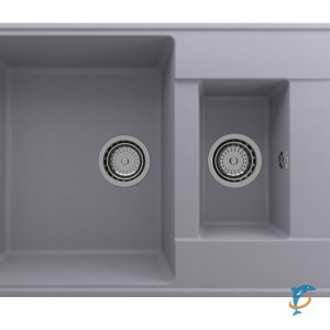 Мойка ULGRAN Quartz Prima 780 1,5 K-05 Бетон (Prima 780 1,5 K-05)