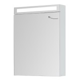 Шкаф зеркальный Dreja MAX 60 белый глянец — 