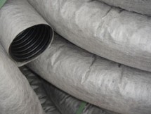 Труба дренажная с тканью ''Насхорн'' Ф110 — Труба дренажная с тканью ''Насхорн''