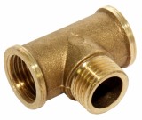 Тройник Millennium 1/2 г/ш/г (латунь) —  Тройник латунь г/г/г