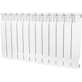 Биметаллический радиатор STOUT Space 500 13 секции нижнее правое подключение — 