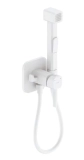 Гигиенический душ со смесителем Iddis Axes 004WTS0i08, белый матовый &mdash; Смеситель для ванны с термостатом, Monet, IDDIS, MONSB00i74