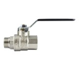 Кран Stout шаровой муфтовый полнопроходной 3/4 г/ш (рычаг) — 