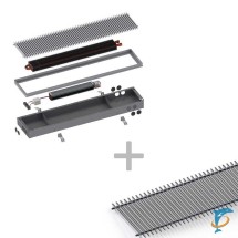 Конвектор ITTZ.110.400.3000 с решеткой GRILL.LGA-40-3000 natural — 