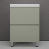 Тумба для комплекта напольная Style Line Манхэттен 60, олива — Тумба с раковиной Style Line Кантри 75 (раковина Infinity-76, Венге) ЛС-00000029 + INF76SLWB01