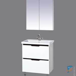 Мебель для ванной Misty Лайм 70 (Э-Лай01070-2Я + Misty_S-UM-COM70/1-w + Э-Бал04070-011)