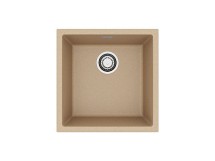 Мойка кухонная Alveus OMNI 20 GRANITAL ARCTIC-G11 450x450x198 с сифоном 1145083 — 