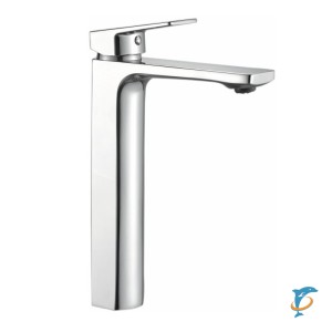 Смеситель для раковины HAIBA HB11810 высокий, латунь, хром  (HB11810)