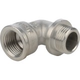 Stout Угольник с упором НВ никелированный 1/2 — 