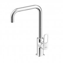 Смеситель Rossinka RS46-23 для кухни с поворотным изливом — 