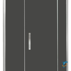 Душевое ограждение AZARIO EDMONTON 900х900х2000 стекло серое 8 мм. профиль серый (AZ-NNC3231-2 900) (AZ-NNC3231-2 900)