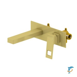 Смеситель для раковины встроенный Timo Briana 7171/17SM золото матовое  (7171/17SM)