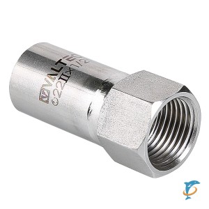 Вставка из нержавеющей стали VALTEC 18 мм х 1" с внутренней резьбой (VTi.907.I.001806)