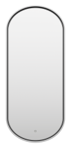 Зеркало Brevita Saturn 50 овальное, сенсор на зеркале, платина — 