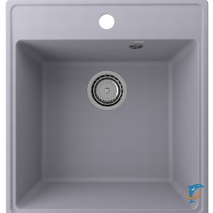 Мойка ULGRAN Quartz Forte 460 Бетон  (Forte 460-05)