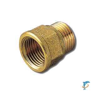 Переходник HB Tiemme 1/2 x 1/2 серии 1551   (1500259(1551G000404))