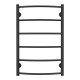 Полотенцесушитель водяной AZARIO VERONA 500/800 6 секций, нижнее/диагональное подключение, 1/2", графит (AZ83875G)  (AZ83875G)