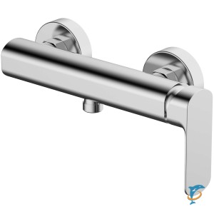 Смеситель для душа Azario ASHER с ручным душем, без излива, керамический картридж, хром (AZ-VNN338311C)  (AZ-VNN338311C)