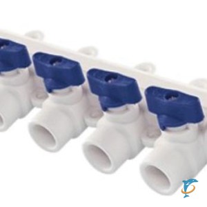 Коллектор Millennium 5 выходов (синие ручки)  (3M62-mnb-320520
)