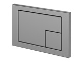 Кнопка Cersanit CORNER для LINK PRO/VECTOR/LINK/HI-TEC пластик /хром матовый — 