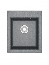 Мойка для кухни из литого мрамора Aquaton Линеа 43 серый 1A732932LW230 — 
