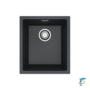 Мойка кухонная Alveus OMNI 10 GRANITAL CARBON-G91 400x450x198 с сифоном 1145083 (1150041)