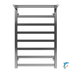 Полотенцесушитель водяной с полкой Terminus Ното П8 50х80, хром  (4670078560780)