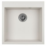 Мойка для кухни Granula 5102, АРКТИК (БЕЛЫЙ), гранит &mdash; 