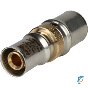 Stout Муфта соединительная переходная 20х16 для металлопластиковых труб прессовой (SFP-0004-002016)