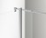 Душевая перегородка Azario CHICAGO 1400х1950 прозрачное стекло 8 мм, подвижная доп.перегородка 50 см, цвет профиля серебро (AZ-NAR6321 1400)