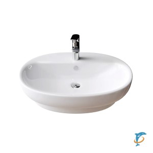 Раковина мебельная Ekokerama (Misty) Doppia 65 накладная белая  (Misty_0116)